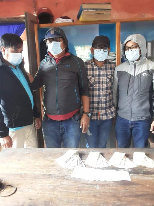 तास खेलिरहेको अवस्थामा चार जना पक्राउ