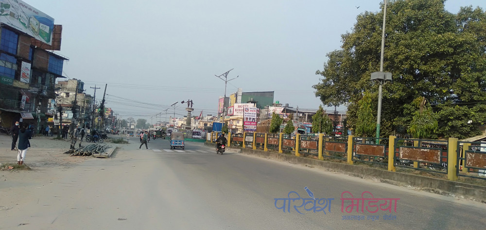 झापामा बन्दको आंशिक प्रभाव