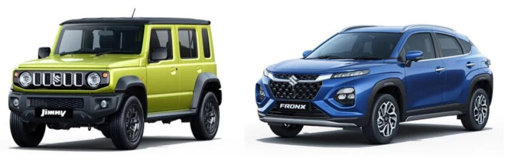 आरए ट्रेडर्स बिर्तामोडमा सुजुकीको ‘जिम्नी’ र ‘फ्रोन्क्स’ सार्वजनिक