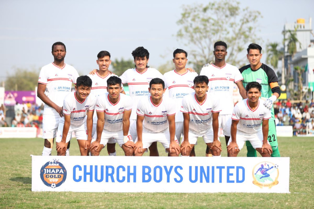 झापा गोल्ड कप : चर्च ब्वाइज फाइनल प्रवेश