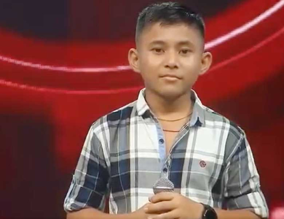 द भ्याइस अफ किड्सका सहभागी अश्विन भारतीलाई भोट गरिदिन आग्रह