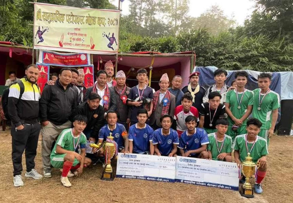 परोपकार गोल्डकपको उपाधि ज्योती स्पोर्टिङलाई