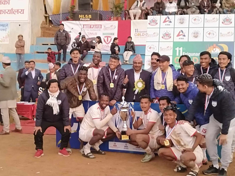 फाल्गुनन्द गोल्डकपको उपाधि चर्च ब्वाइजको पोल्टामा