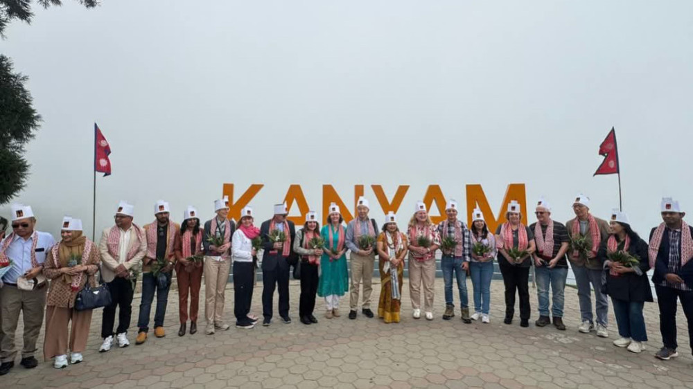 सूर्योदयको पर्यटन प्रवर्धन गरिँदै, १५ देशका राजदूत श्रीअन्तुमा