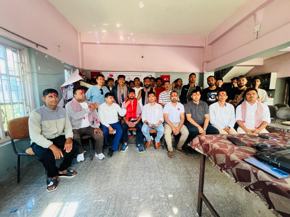 अखिल नेपाल खेलकुद महासंघ झापामा आले