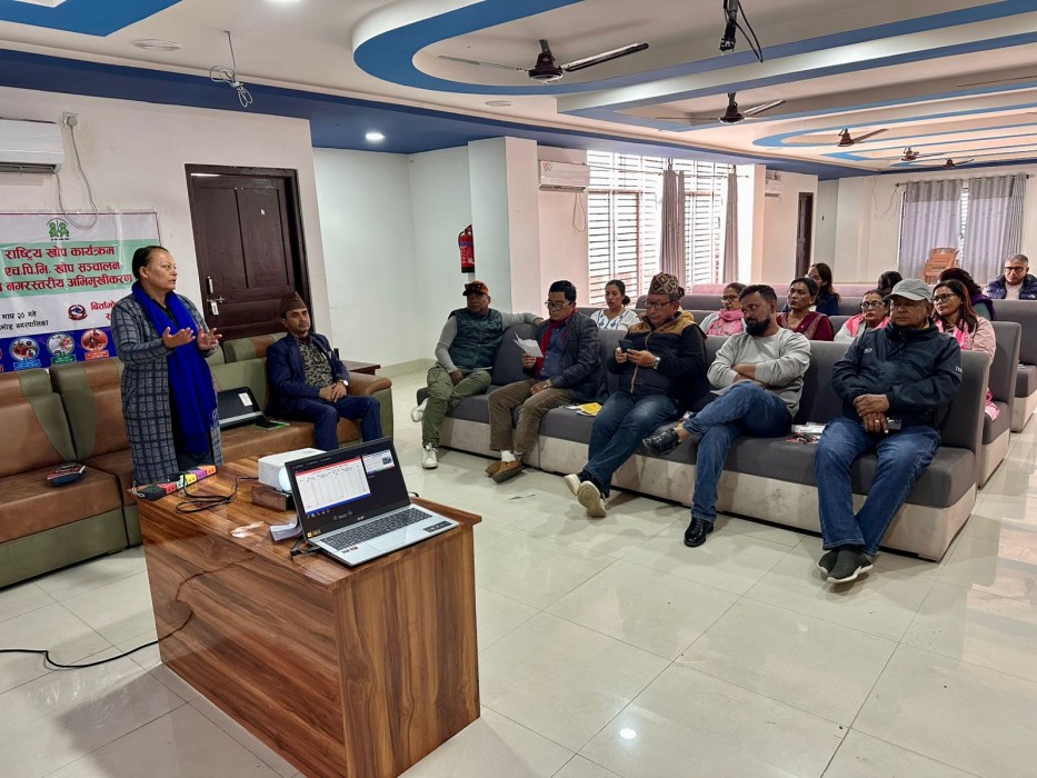 बिर्तामोडका किशोरीलाई पाठेघरको मुखको क्यान्सर विरुद्धको खोप लगाइने