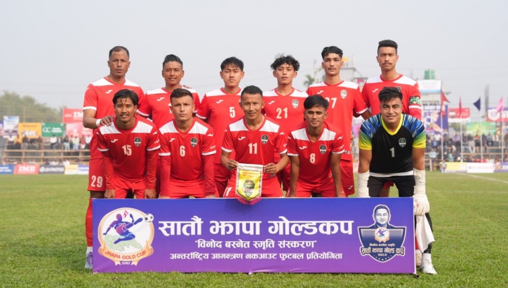 विभागीय टिम त्रिभुवन आर्मीद्वारा डिफेन्डिङ च्याम्पियन चर्च ब्वाइज स्तब्ध