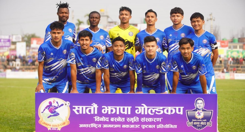 झापा गोल्ड कप : ट्राइब्रेकरमा आयोजक झापा-११ विजयी