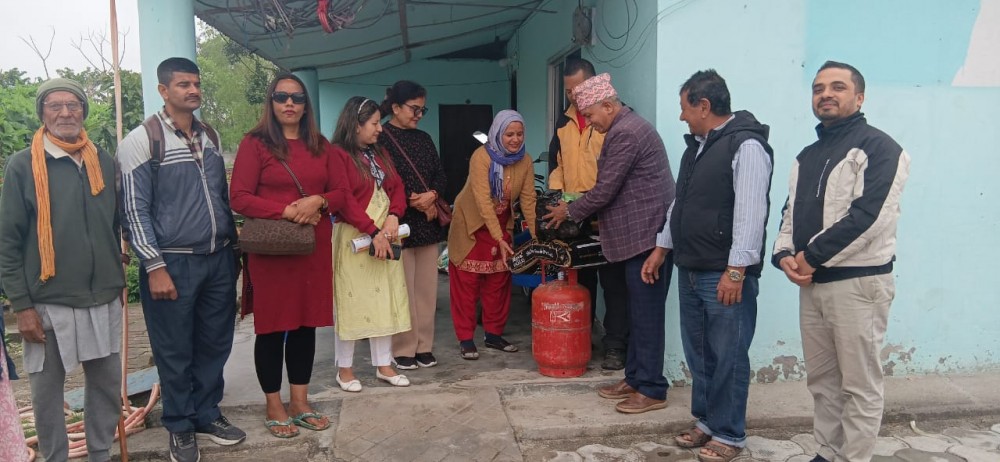 स्थापना दिवसमा मिलनसार साकोसद्वारा वृद्धाश्रममा सहयोग