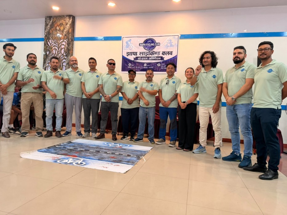 झापा साइक्लिङ क्लबको अध्यक्षमा श्रेष्ठ