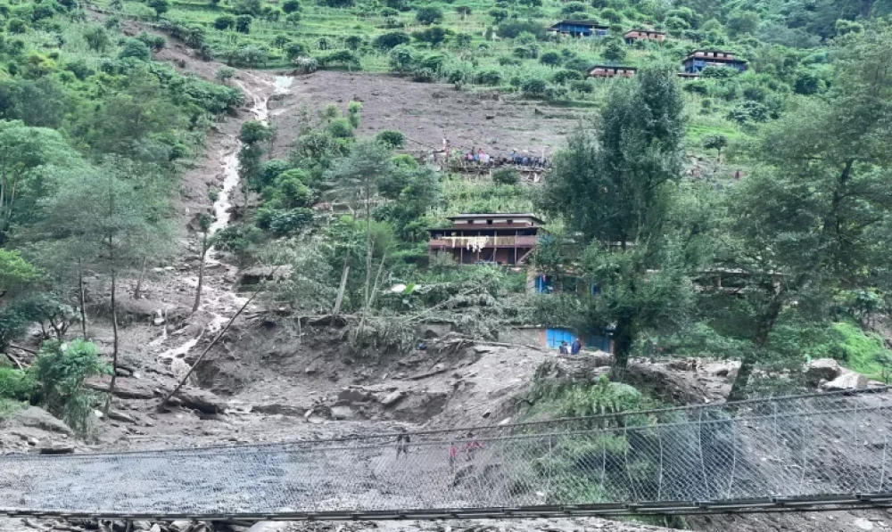 बाग्लुङमा पहिरोमा परी मृत्यु हुनेको सङ्ख्या १२ पुग्यो